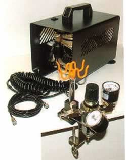 9) Sparmax AC-2000ARC twin cylinder auto stop compressor.