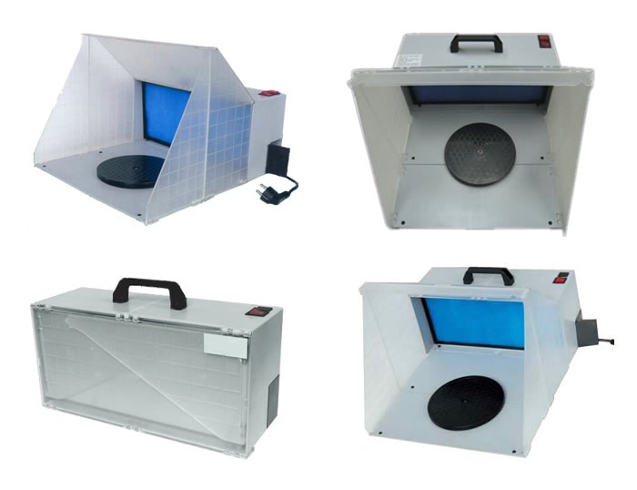 aw portable airbrush spray booth