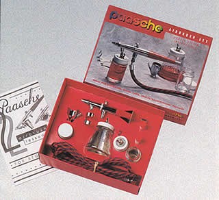 Paasche VL-Set airbrush (3 sizes in one package)